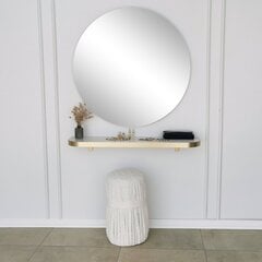 Spogulis Asir, 90cm, zelta krāsā цена и информация | Зеркала в ванную | 220.lv