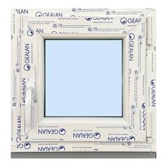 Новое окно из ПВХ 500 x 530, белое/белое цена и информация | Пластиковые окна | 220.lv