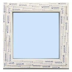 Новое окно из ПВХ 800 x 830, белое/белое цена и информация | Пластиковые окна | 220.lv