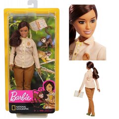 Lelle Barbie Mattel National Geographic Ekologs GDM48 cena un informācija | Rotaļlietas meitenēm | 220.lv