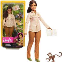 Lelle Barbie Mattel National Geographic Ekologs GDM48 cena un informācija | Rotaļlietas meitenēm | 220.lv