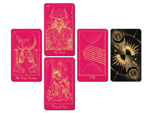 Taro kārtis Mystical Universe Tarot Pink Gold cena un informācija | Ezotērika | 220.lv