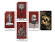 Taro kārtis Mystical Universe Tarot Red Gray cena un informācija | Ezotērika | 220.lv