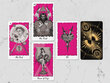 Taro kārtis Mystical Universe Tarot Pink Gray cena un informācija | Ezotērika | 220.lv