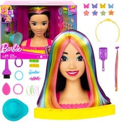 Komplekts Barbie Styling galva maina krāsu, 20 gab. cena un informācija | Rotaļlietas meitenēm | 220.lv