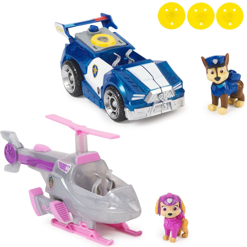 Transportlīdzekļu un figūriņu komplekts Skye Chase Paw Patrol цена и информация | Rotaļlietas zēniem | 220.lv