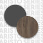 Uzglabāšanas skapis Asir, 160x78,6x40cm, pelēks/brūns cena un informācija | Konsoles galdiņi | 220.lv