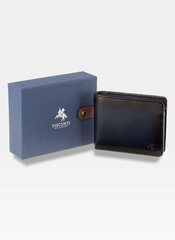 Кожаный бумажник Visconti AT60, синий цена и информация | Мужские кошельки | 220.lv