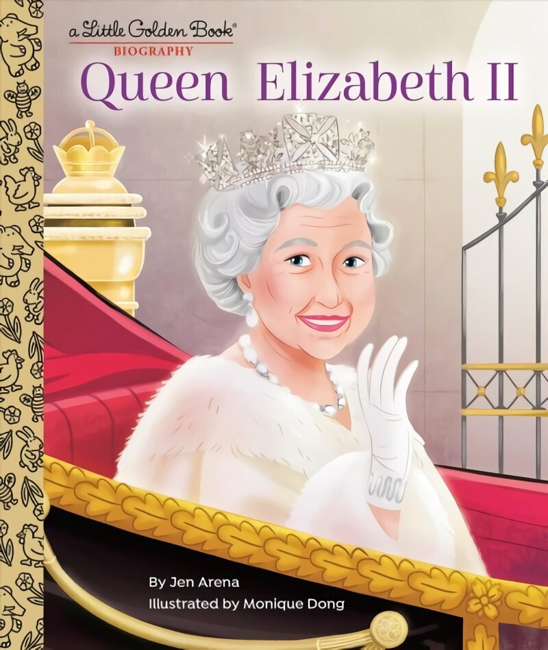 Queen Elizabeth II: A Little Golden Book Biography cena un informācija | Grāmatas pusaudžiem un jauniešiem | 220.lv
