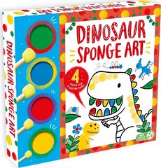 Dinosaur Sponge Art цена и информация | Книги для малышей | 220.lv