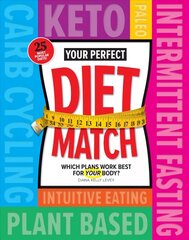 Your Perfect Diet Match: Which Plans Work Best For Your Body? cena un informācija | Pašpalīdzības grāmatas | 220.lv