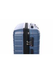 Большой чемодан Jump ESCO, L, синий цена и информация | Чемоданы, дорожные сумки | 220.lv