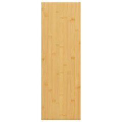 Sienas plaukts, 60x20x4 cm, bambuss цена и информация | Полки | 220.lv