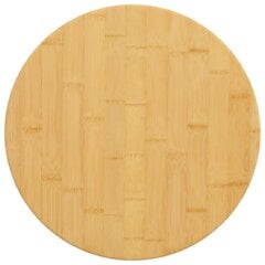 Galda virsma, Ø30x2,5 cm, bambuss cena un informācija | Virsmas galdiem | 220.lv