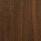 Konsoles galdiņš, brūns, 156x28x80,5 cm, inženierijas koks cena un informācija | Konsoles galdiņi | 220.lv