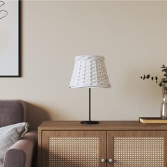 Lampas abažūrs, balts, Ø15x12 cm, pīts cena un informācija | Galda lampas | 220.lv