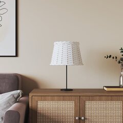 Lampas abažūrs, balts, Ø25x17 cm, pīts cena un informācija | Galda lampas | 220.lv