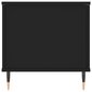 Kafijas galdiņš, melns, 90x44,5x45 cm, inženierijas koks cena un informācija | Žurnālgaldiņi | 220.lv