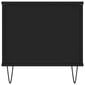 Kafijas galdiņš, melns, 90x44,5x45 cm, inženierijas koks cena un informācija | Žurnālgaldiņi | 220.lv