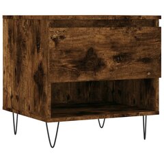 Kafijas galdiņš, koka krāsa, 50x46x50 cm, inženierijas koks cena un informācija | Žurnālgaldiņi | 220.lv