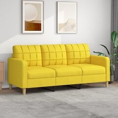 Dīvāngulta ar matraci, pelēkbrūns audums, 90x200 cm cena un informācija | Dīvāni | 220.lv