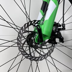 Kalnu velosipēds Esperia 27.5'' 228100V, melns/zaļš цена и информация | Велосипеды | 220.lv