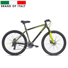 Kalnu velosipēds Esperia 27.5'' Draco, melns/zaļš цена и информация | Велосипеды | 220.lv