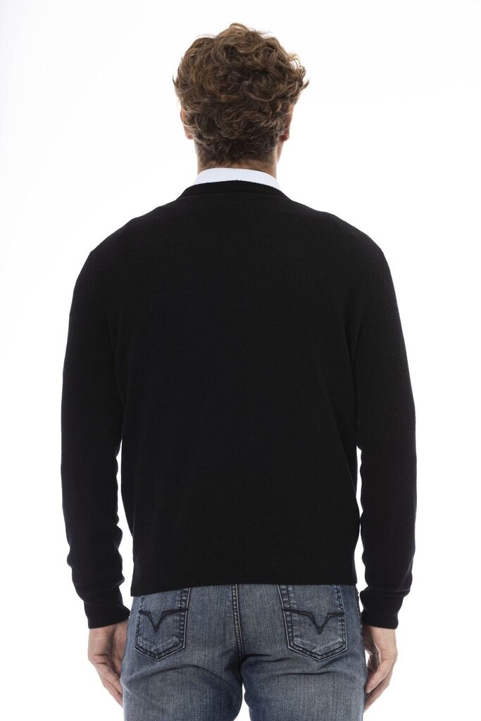 Džemperis vīriešiem Sergio Tacchini 20F21, melns cena un informācija | Vīriešu džemperi | 220.lv
