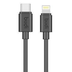 USB cable Budi 35W 1.2m (black) цена и информация | Кабели для телефонов | 220.lv