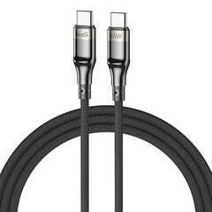 Type C to Type C cable 239TT, Budi 1,5m 65W цена и информация | Зарядные устройства для телефонов | 220.lv