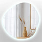 Spogulis LED Tulup, 97x96 cm, sudraba cena un informācija | Spoguļi | 220.lv