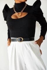Блузка женская, черная цена и информация | Женские блузки, рубашки | 220.lv