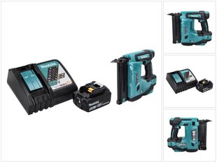 Аккумуляторный пневматический пистолет Makita DBN 500 RT1, 1 штука цена и информация | Механические инструменты | 220.lv