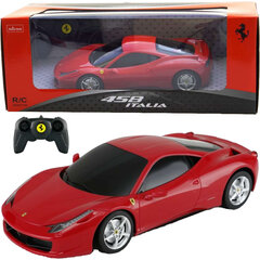 Радиоуправляемая машина Rastar Ferrari 458 Italia, красная цена и информация | Конструктор автомобилей игрушки для мальчиков | 220.lv