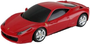 Tālvadības sporta auto Ferrari 458 Rastar, sarkans cena un informācija | Rotaļlietas zēniem | 220.lv