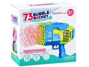 Игрушка-пистолет для пускания мыльных пузырей Bazooka, зеленая цена и информация | Игрушки для песка, воды, пляжа | 220.lv
