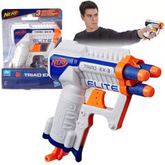 Игрушечная винтовка Nerf PISTOLET N-Strike Traid Ex-3 цена и информация | Игрушки для мальчиков | 220.lv