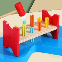Игра с деревянным молоточком цена и информация | Развивающие игрушки | 220.lv