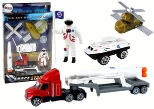 Траспортный набор Space Star, 8 штук цена и информация | Игрушки для мальчиков | 220.lv