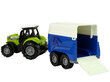 Traktors ar zirga piekabi Lean Toys cena un informācija | Rotaļlietas zēniem | 220.lv