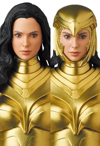 Figūriņa DC cosmics Wonder Woman Golden Armor Mafex Af, 16 cm cena un informācija | Datorspēļu suvenīri | 220.lv