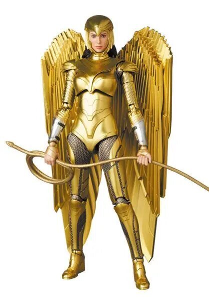 Figūriņa DC cosmics Wonder Woman Golden Armor Mafex Af, 16 cm cena un informācija | Datorspēļu suvenīri | 220.lv