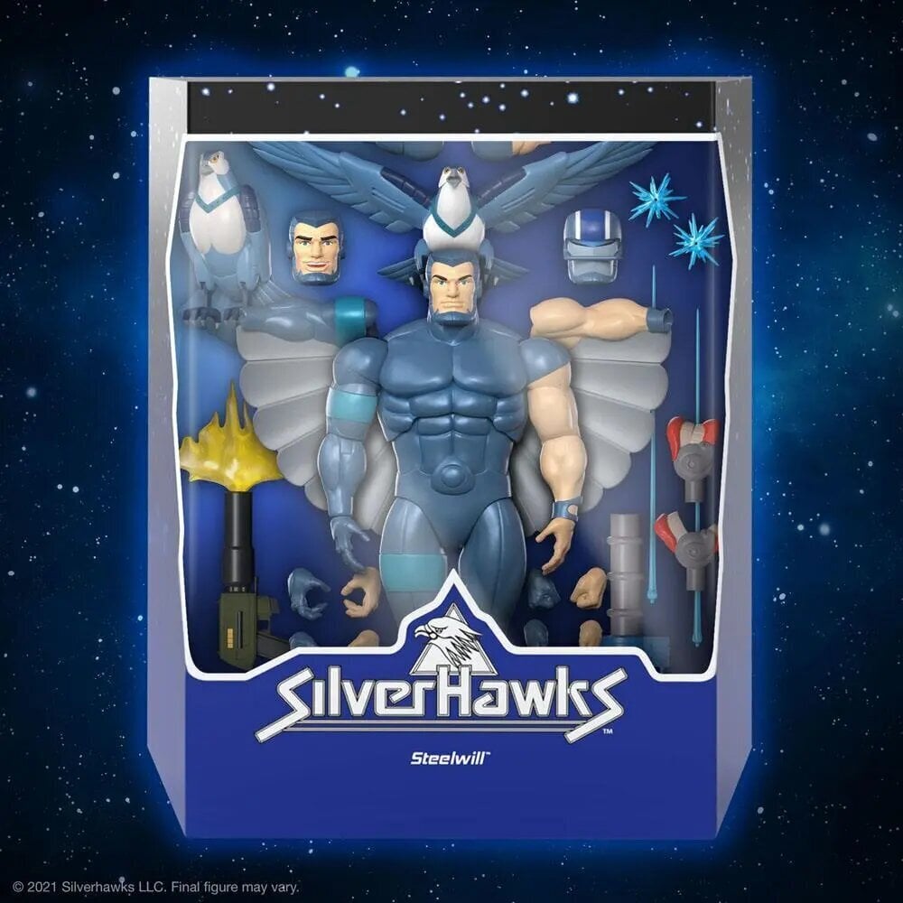 Экшн-фигурка Silver Hawks Ultimates из стали, 18 см цена | 220.lv