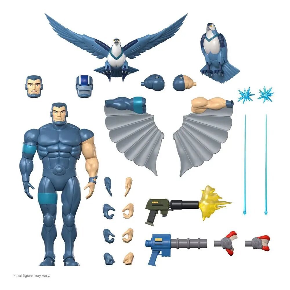 Экшн-фигурка Silver Hawks Ultimates из стали, 18 см цена | 220.lv