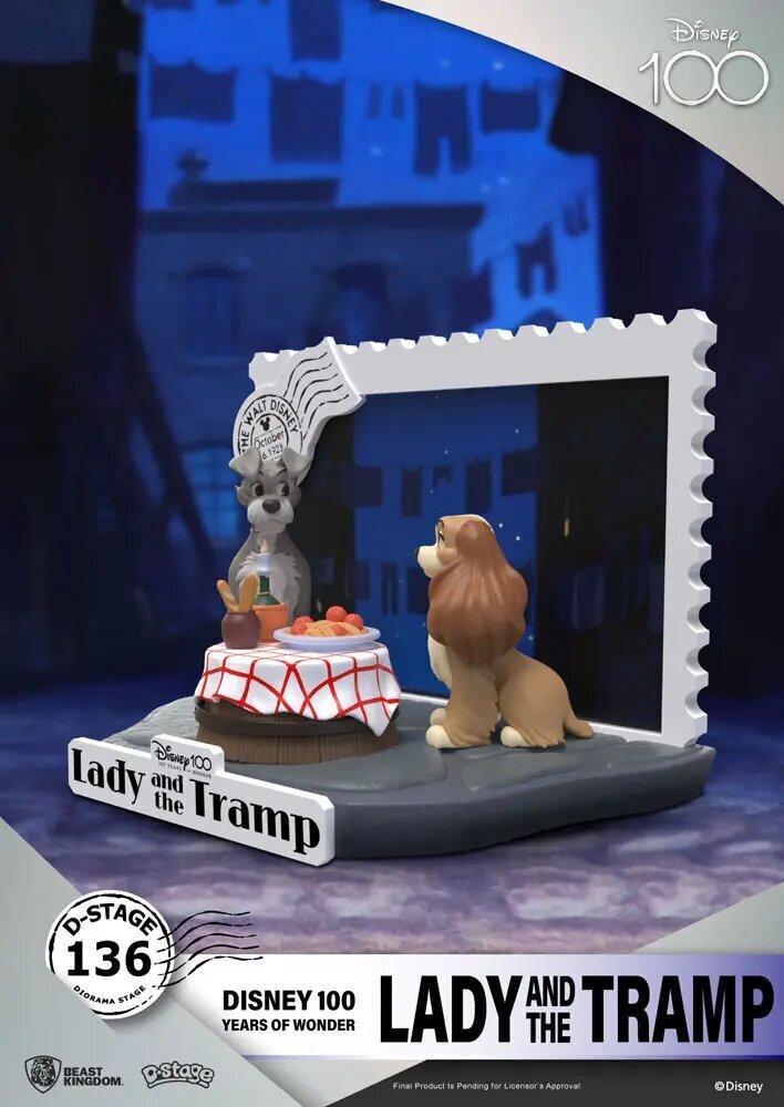 Figūriņu komplekts Disney Lady And The Tramp, 12 cm cena un informācija | Rotaļlietas zēniem | 220.lv