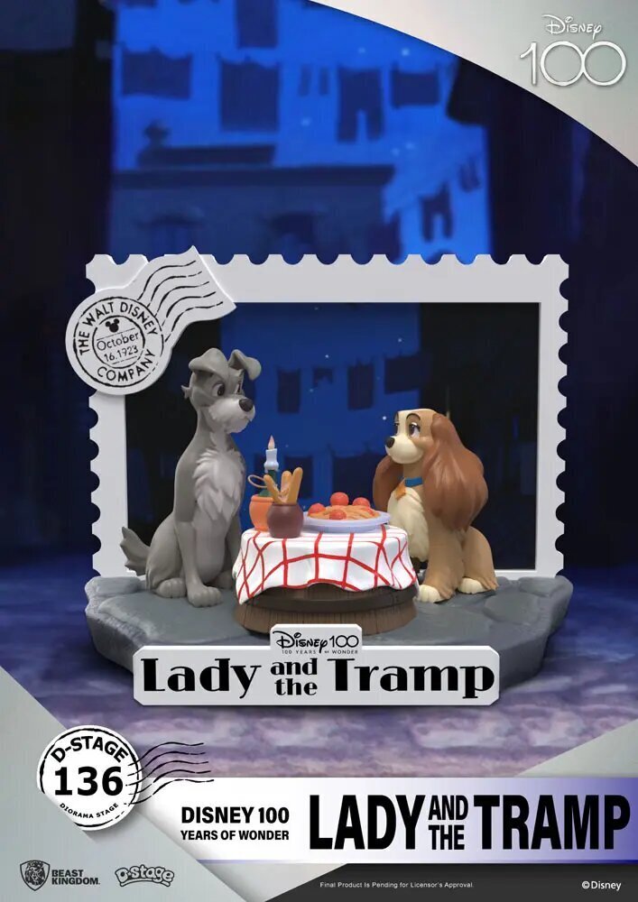 Figūriņu komplekts Disney Lady And The Tramp, 12 cm cena un informācija | Rotaļlietas zēniem | 220.lv