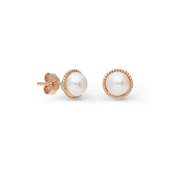 Zelta auskari ar pērlēm Gold Pearls sievietēm W63062587 цена и информация | Серьги | 220.lv