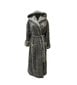 Halāts ar kapuci vīriešiem 202001, pelēks cena un informācija | Vīriešu halāti, pidžamas | 220.lv