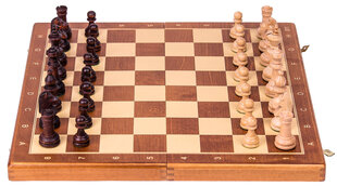 Деревянные шахматы, 37 x 37 см цена и информация | Настольные игры, головоломки | 220.lv