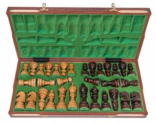 Деревянные шахматы, 50 x 50 см цена и информация | Настольная игра | 220.lv